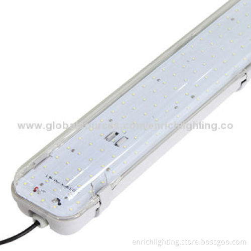 LED Tri-proof Light with 40W Power, 90-265V AC Voltage Range